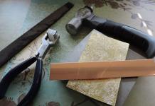 Мастер-класс по созданию бижутерии своими руками: Кованый браслет из медной проволоки Как сделать из тонкой проволоки браслет